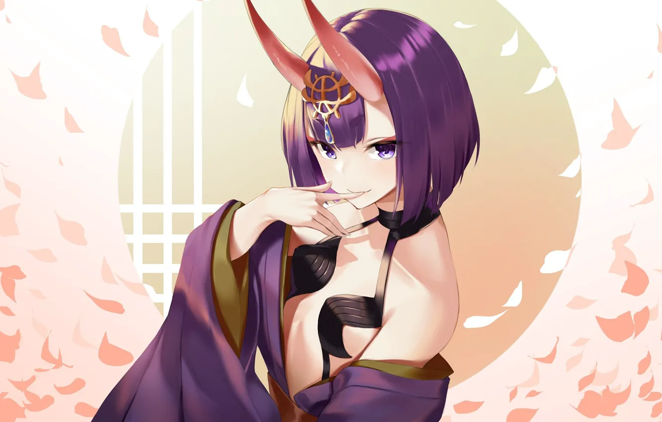 Photo wallpaper girl, horns, Fate / Grand Order, The destiny of a great campaign