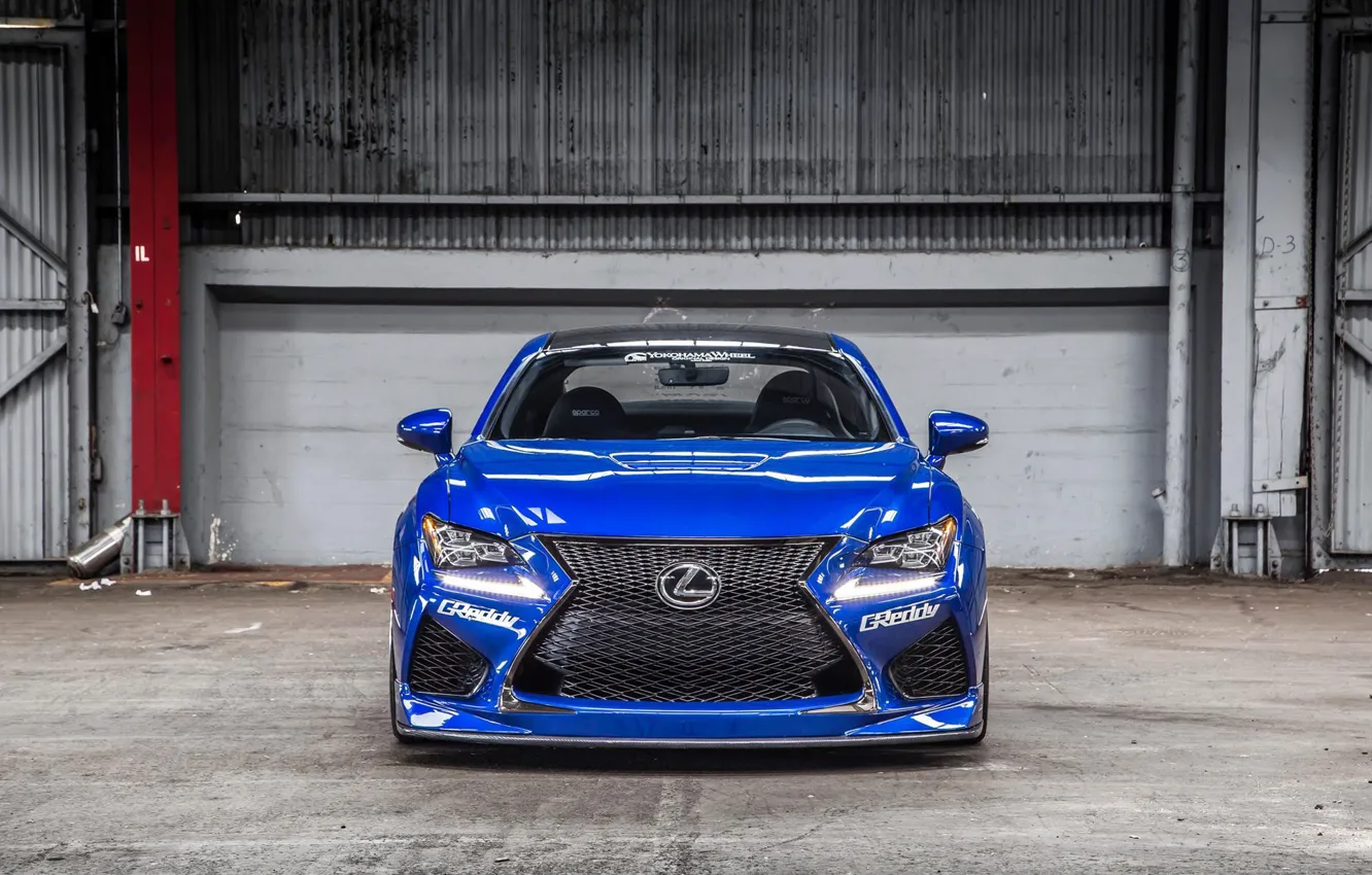 Photo wallpaper Lexus, tuning, RC-F, SEMA 2014