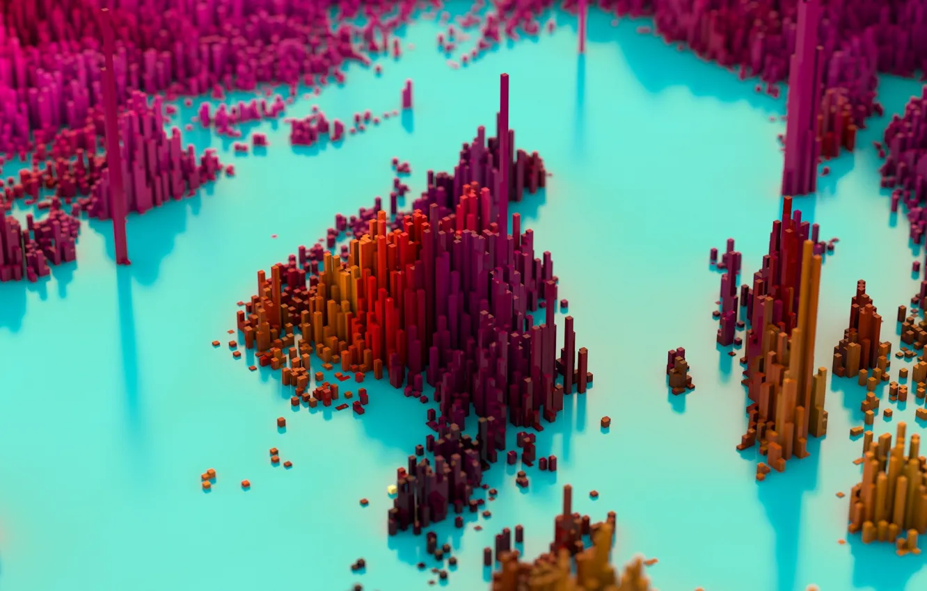 Photo wallpaper pixels, art, pixel, pixel art, PXL