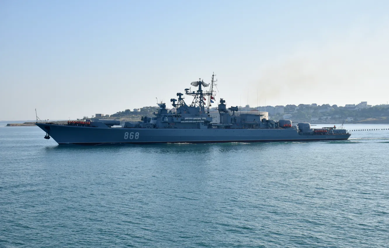 Photo wallpaper ship, Sevastopol, guard, Inquisitive