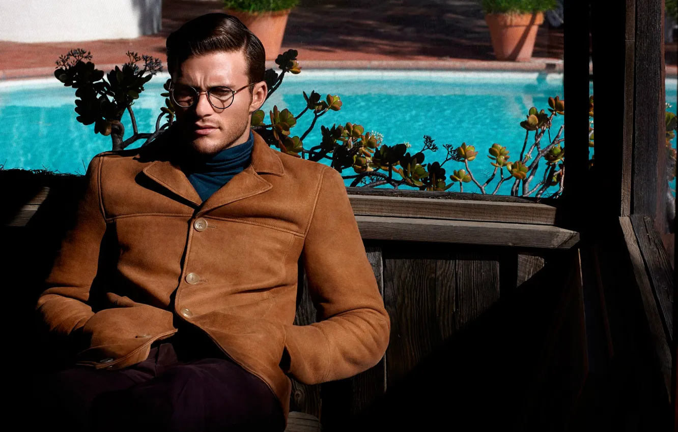 Photo wallpaper photoshoot, 2015, The Journal, Scott Eastwood, Scott Eastwood