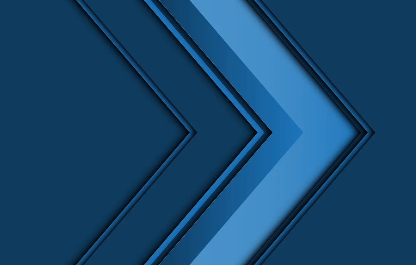 Photo wallpaper line, blue, background, blue, arrow, geometry