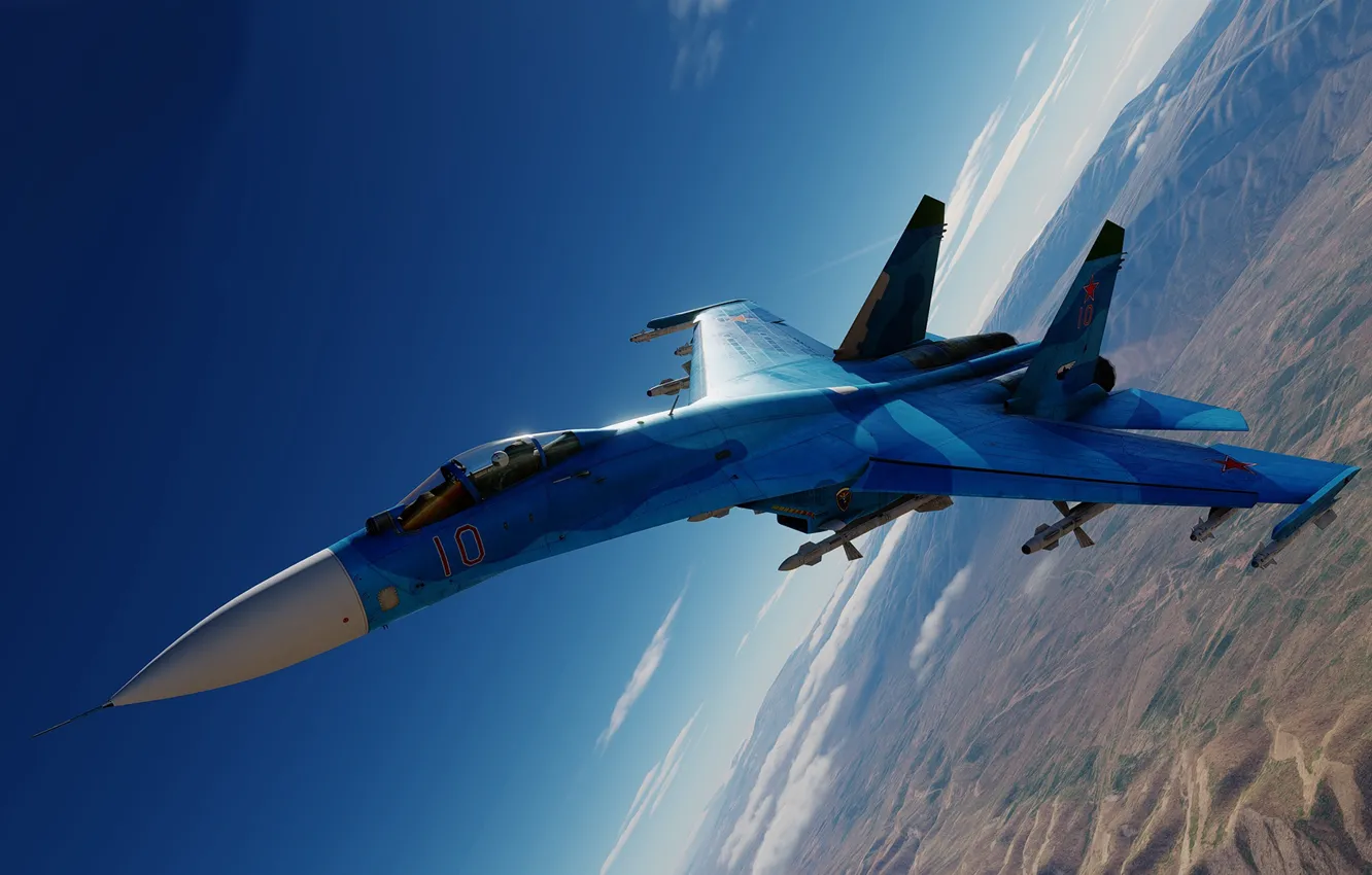 Photo wallpaper USSR, Su-27, multi-role fighter, Pavel Osipovich Sukhoi