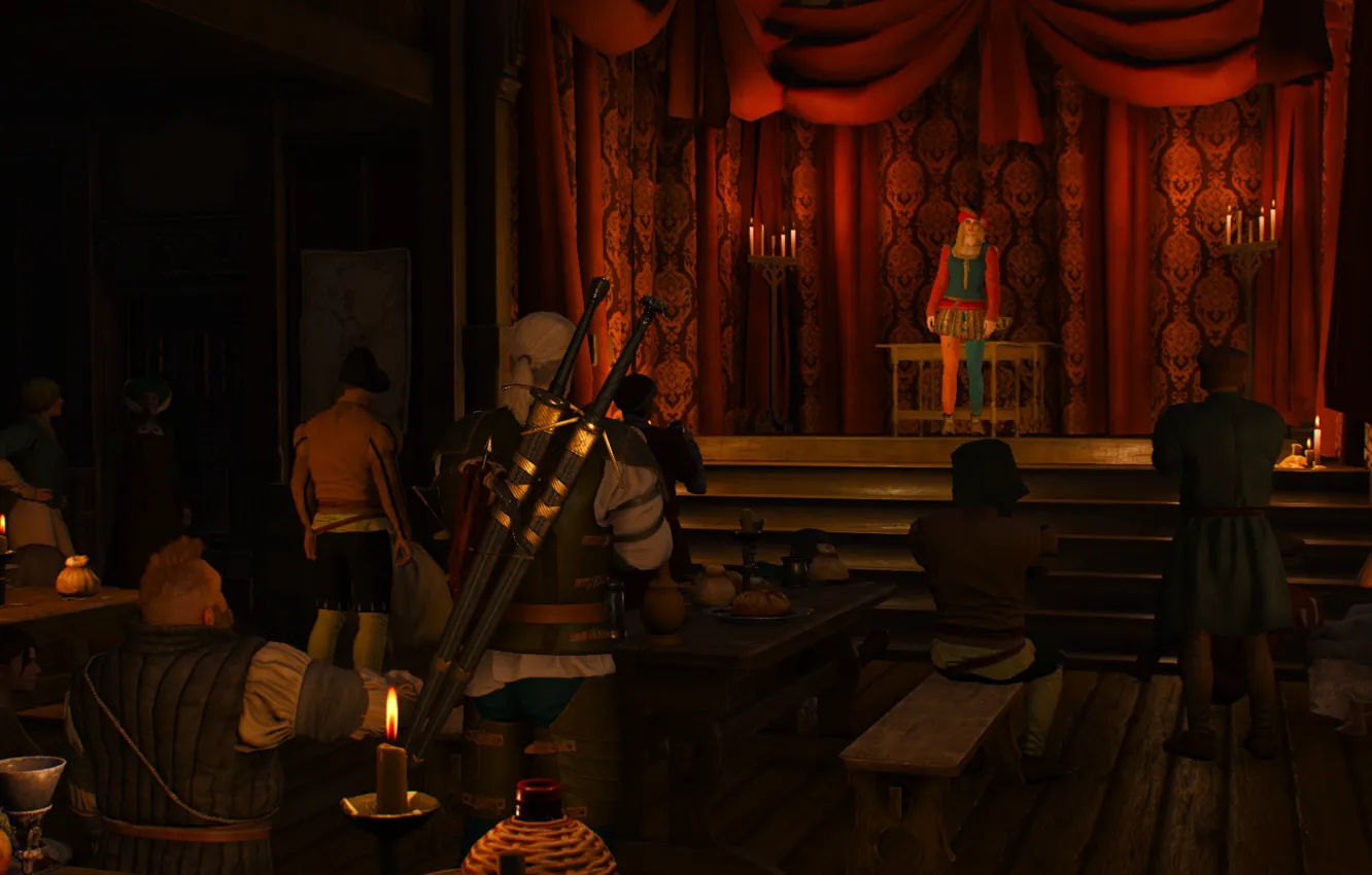 Photo wallpaper The Witcher 3 Wild Hunt, The Witcher 3, The witcher 3 blood and wine