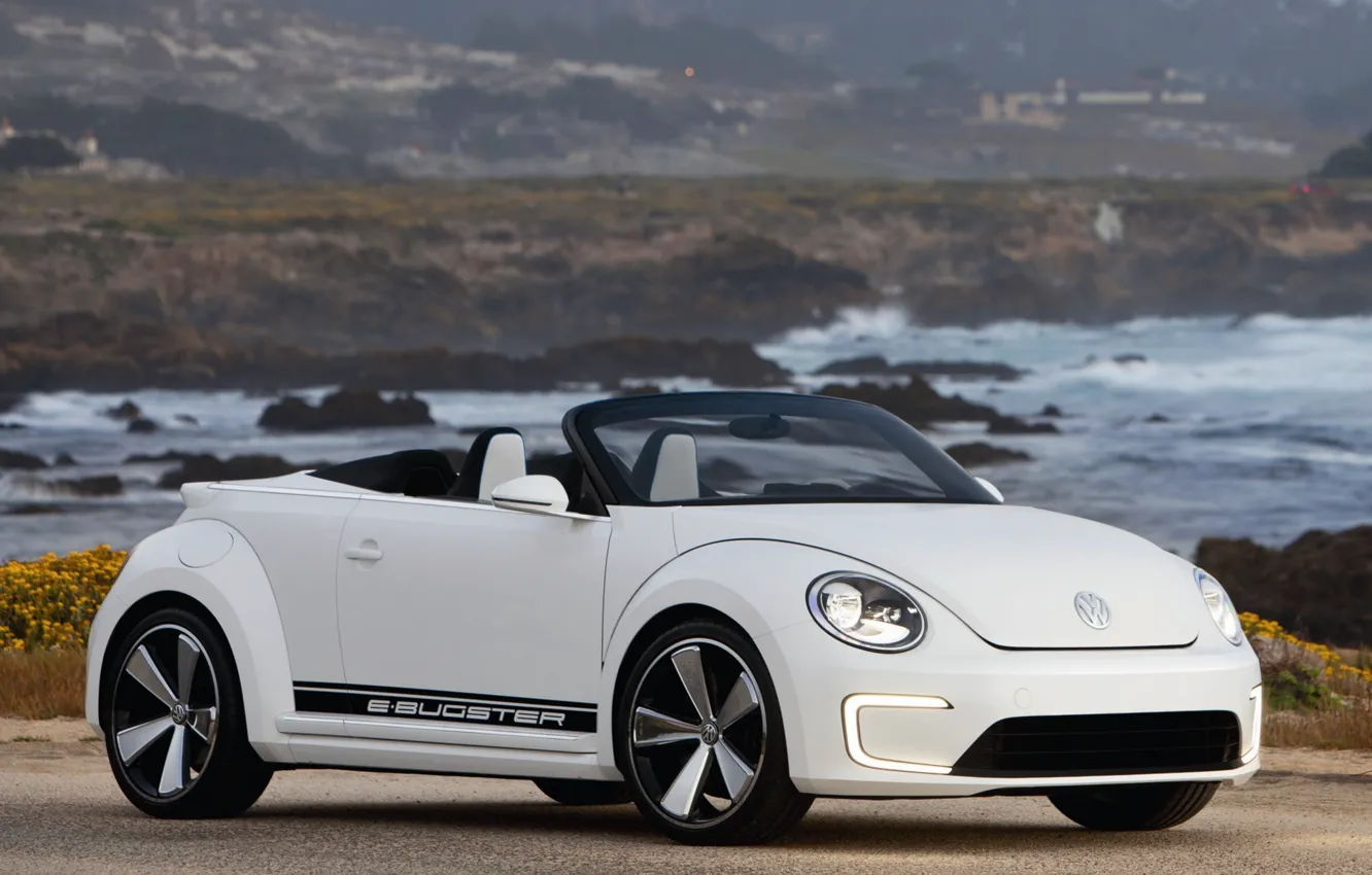 Photo wallpaper Volkswagen, coast, E-Bugster