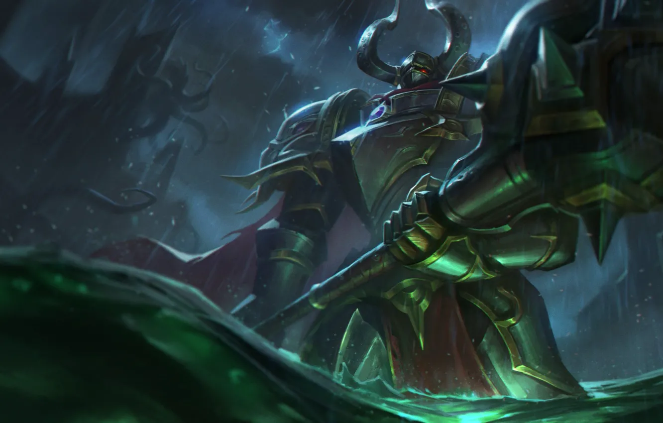 Photo wallpaper style, fiction, fighter, fantasy, armor, style, characters, illustration