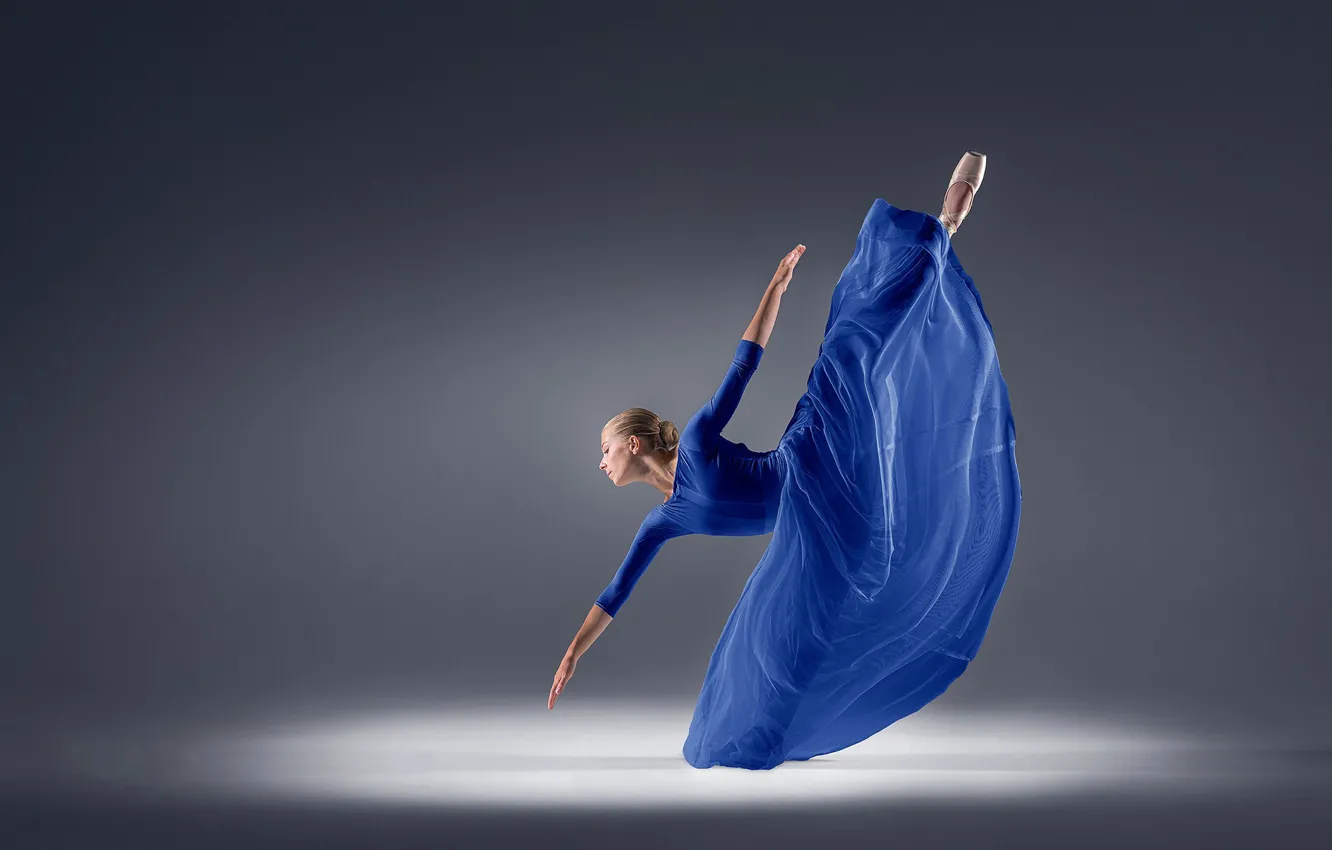 Photo wallpaper girl, pose, ballerina, Andreas Bobanac