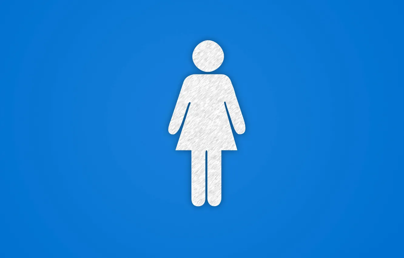 Photo wallpaper woman, vector, figure, silhouette