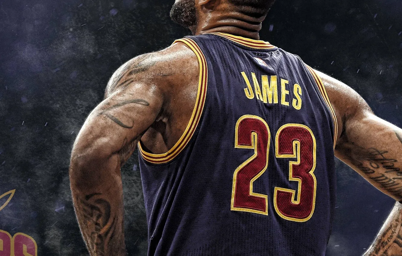 Photo wallpaper basketball, NBA, LeBron James