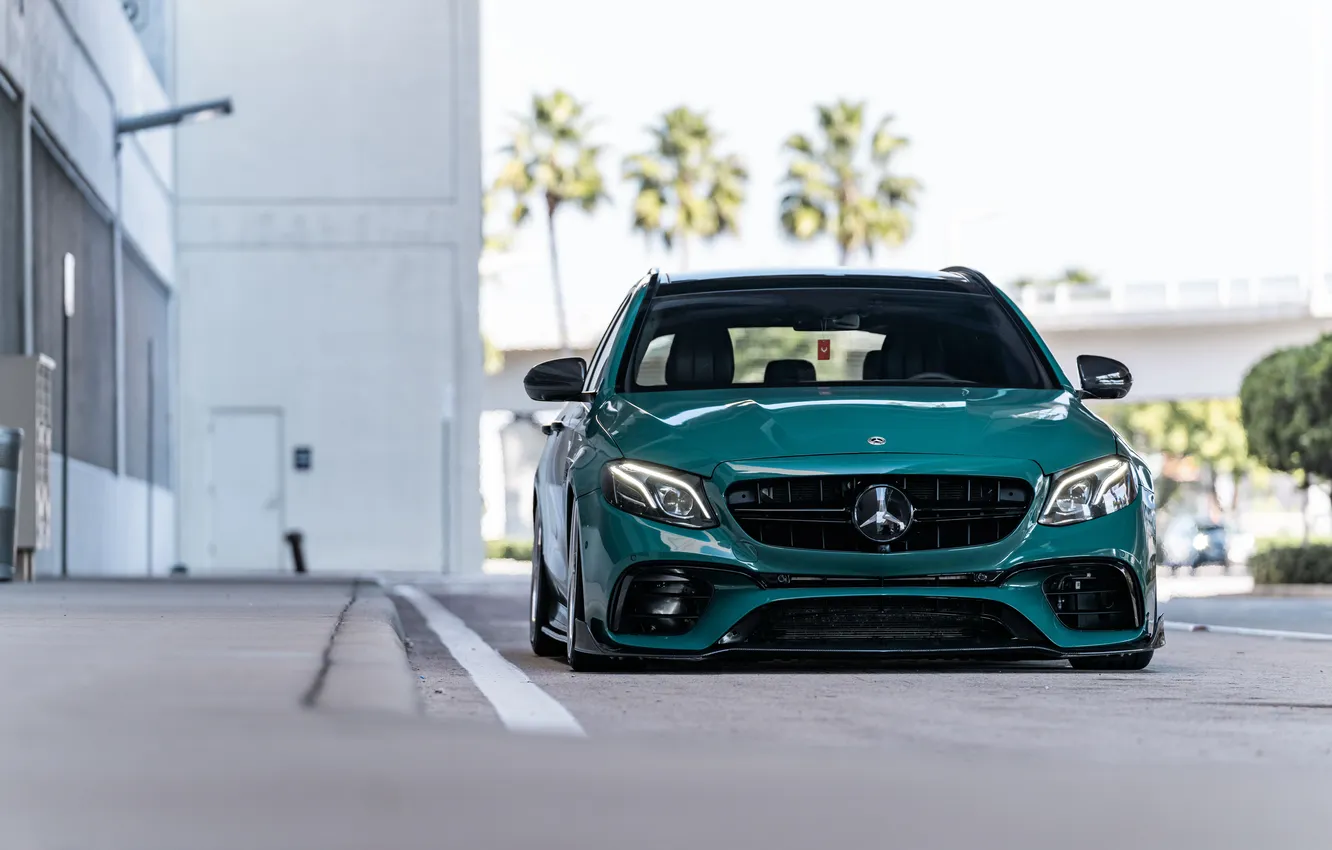 Photo wallpaper car, Mercedes, Benz, Mercedes Benz, AMG, E63, Wagon