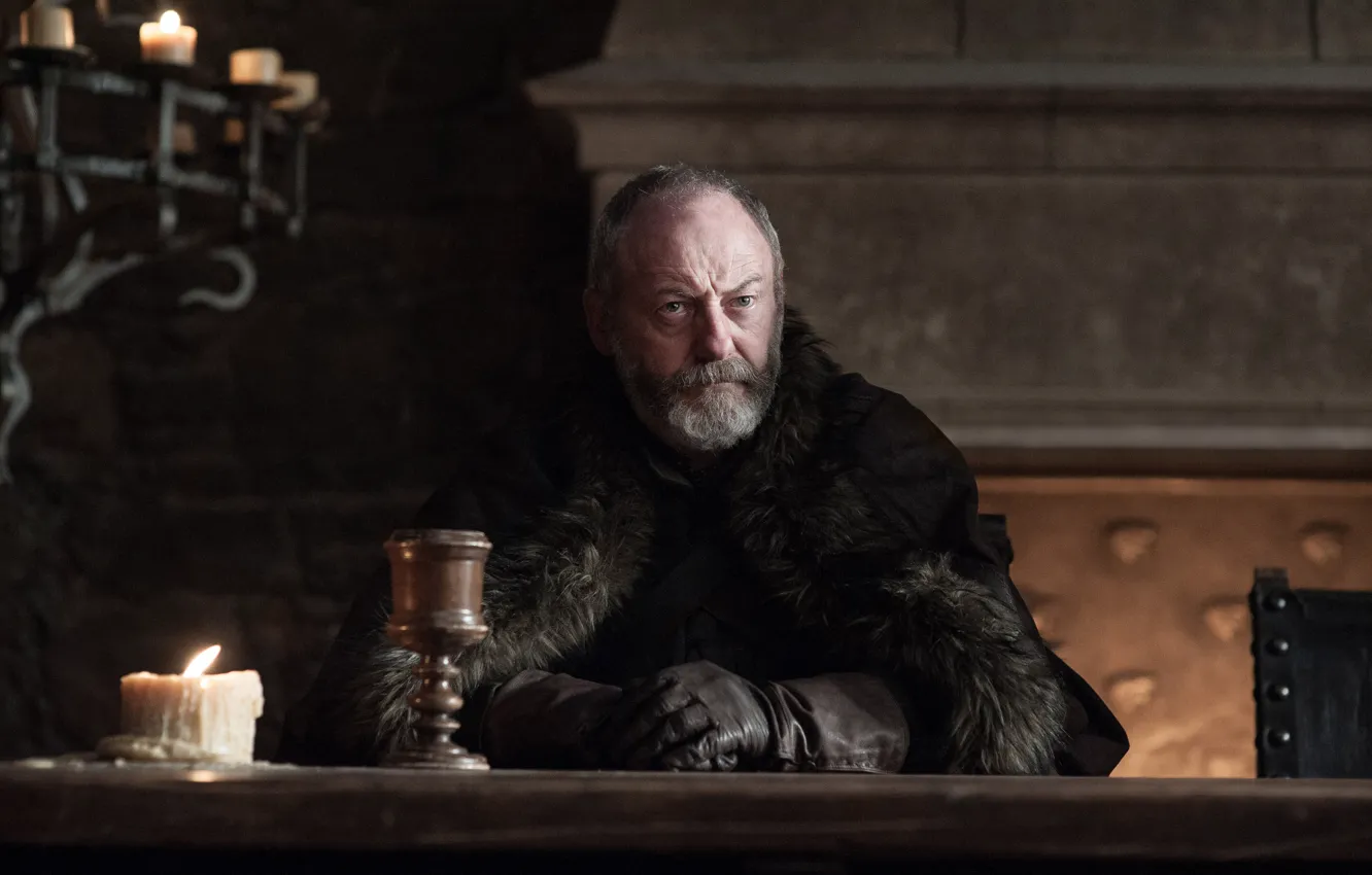 Photo wallpaper A Song of Ice and Fire, Game Of Thrones, tv series, Season 7, Davos Seaworth