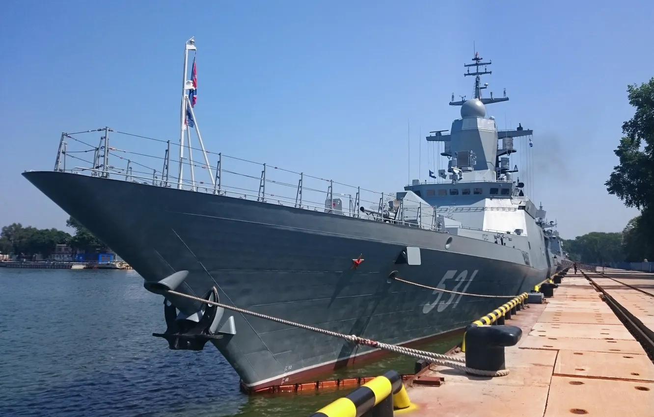 Photo wallpaper Navy, Corvette, patrol ship, The Baltic Fleet, &ampquot;Smart&ampquot;