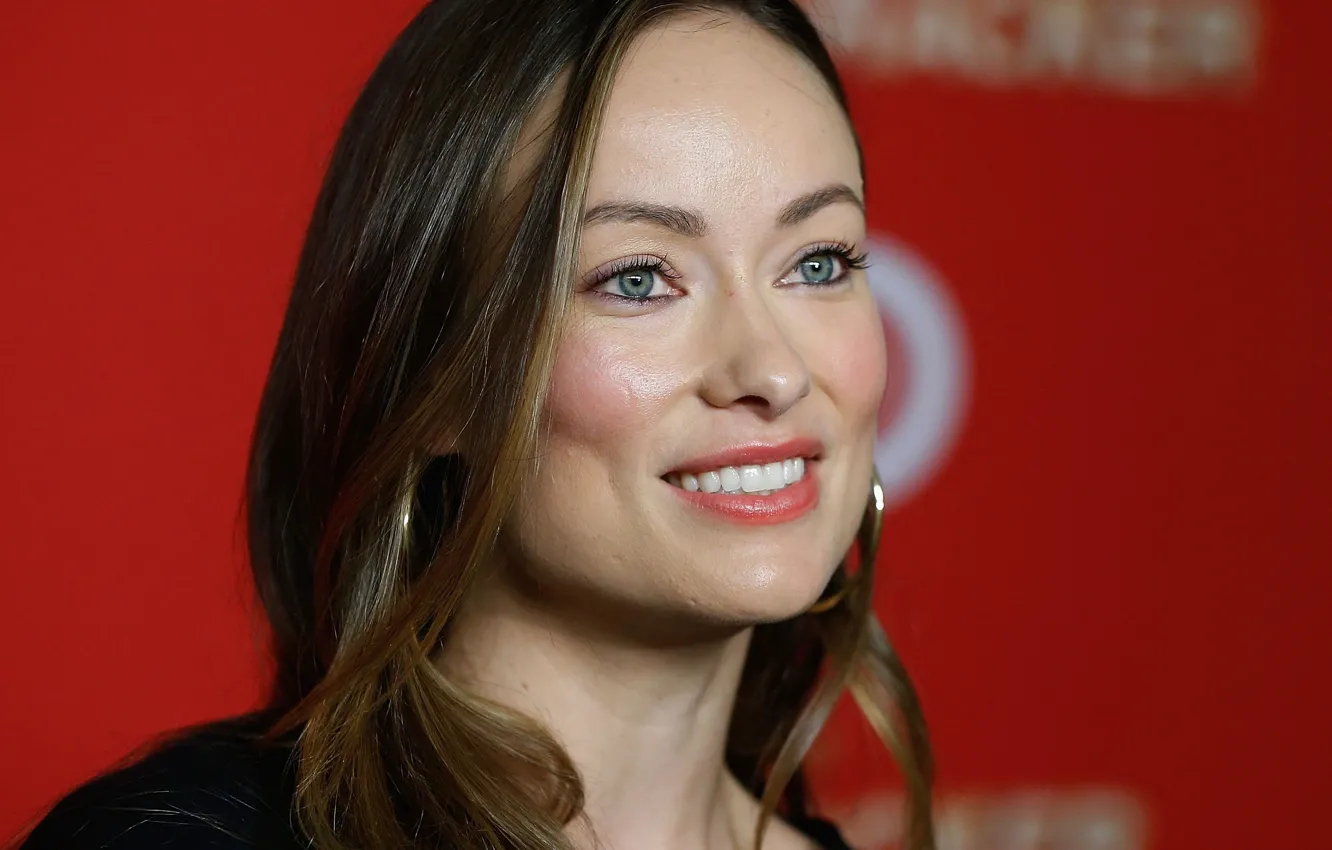 Photo wallpaper look, girl, face, portrait, makeup, actress, Olivia Wilde, Olivia Wilde