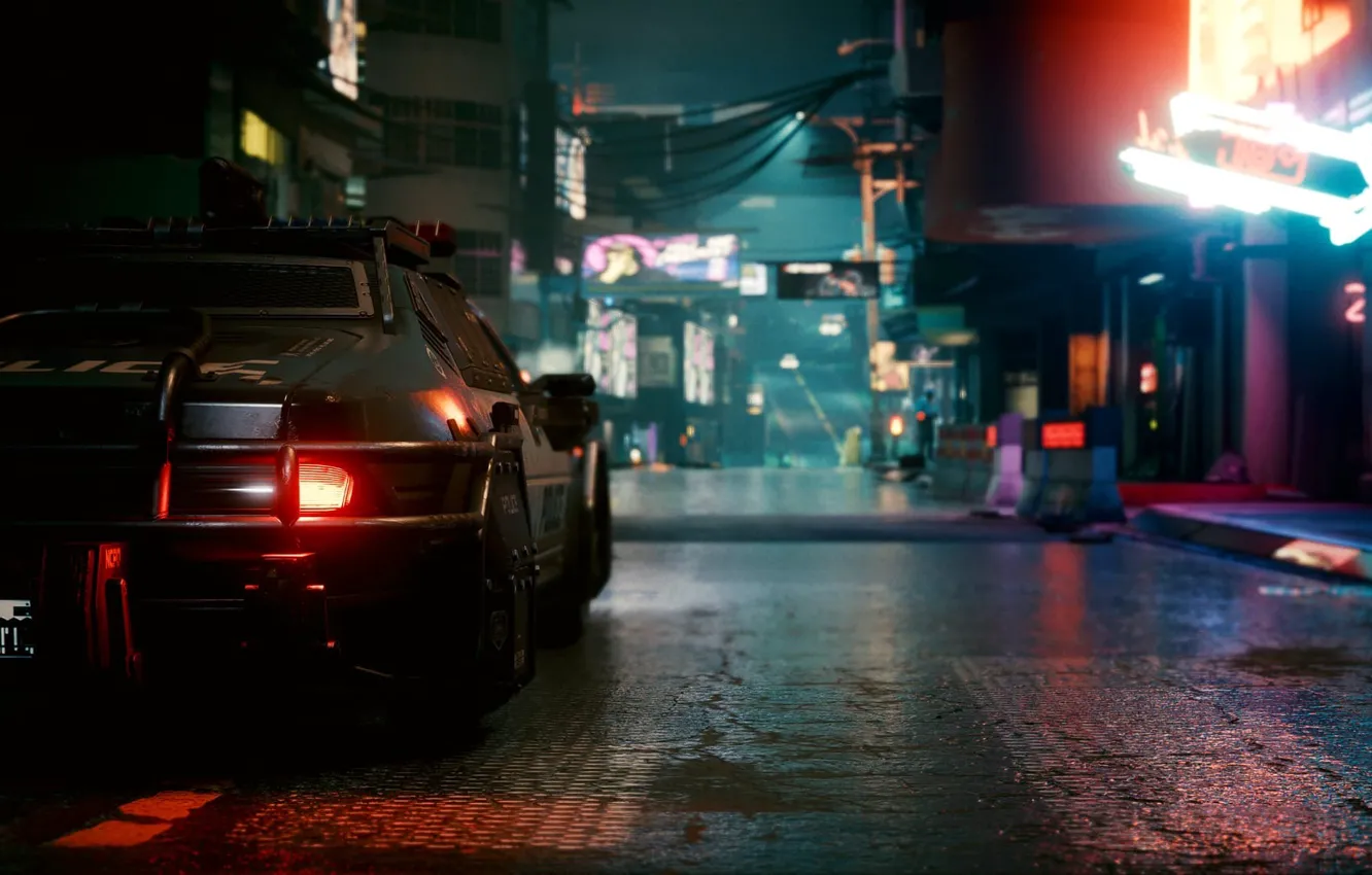 Photo wallpaper future, cyberpunk, rpg, night city, CD Projekt RED, Cyberpunk 2077, Video Game, Cyberpunk