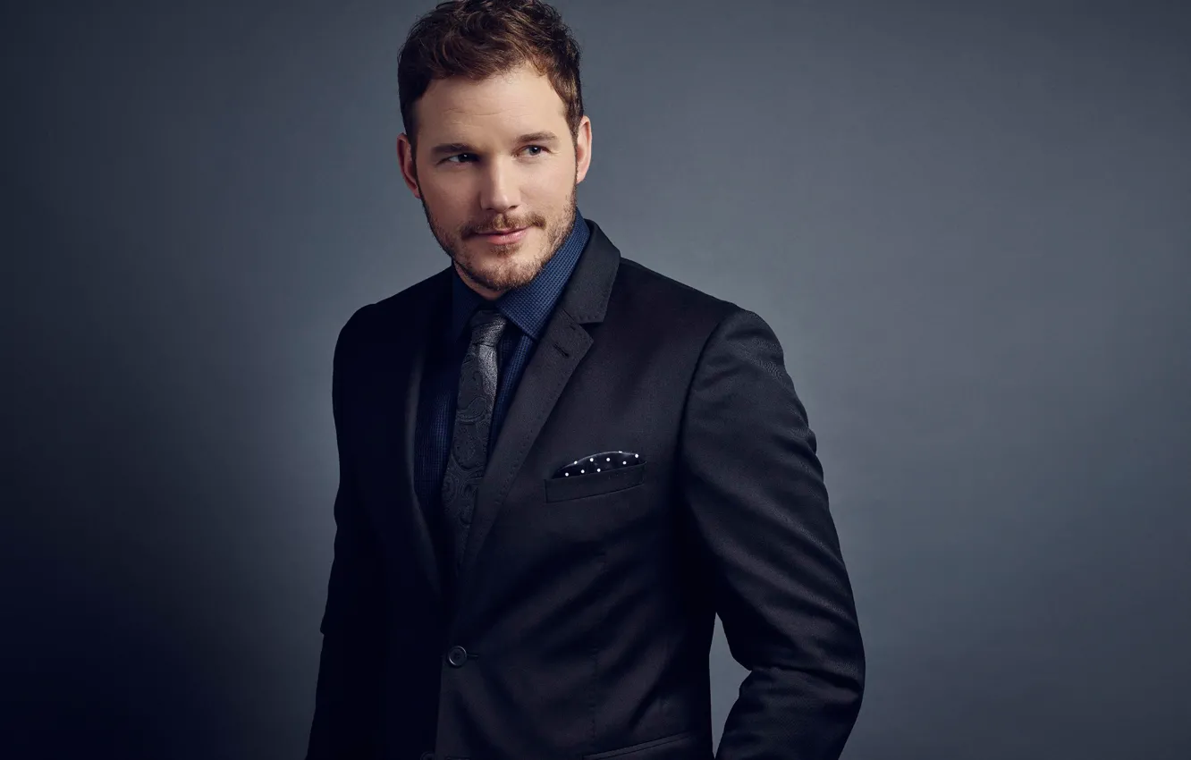 Photo wallpaper look, costume, actor, male, Chris Pratt