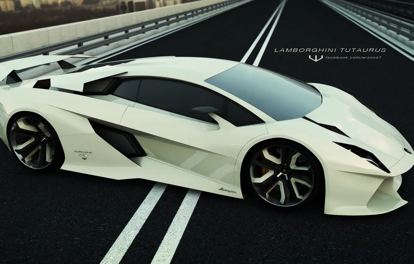 Photo wallpaper car, Concept, Lamborghini, Super, Tutaurus