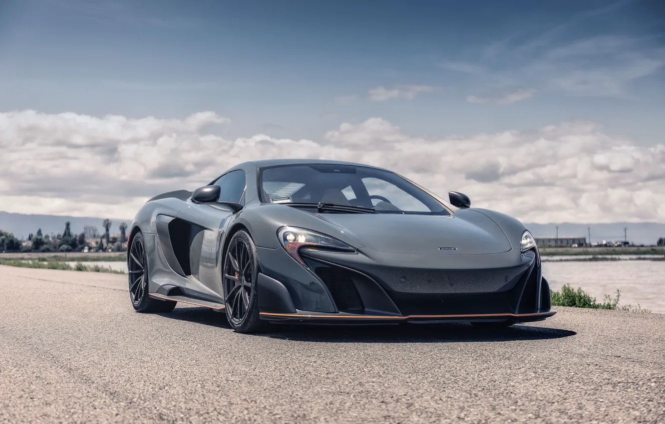 Photo wallpaper road, mclaren, 675LT