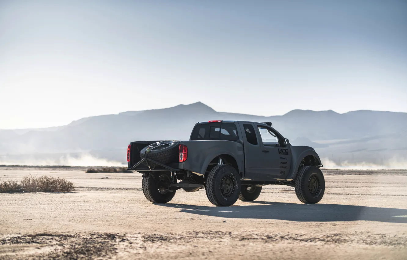 Photo wallpaper Nissan, Heath, pickup, 2019, 600 HP, V8 turbocharged, 5.6 L., Frontier Desert Runner Concept