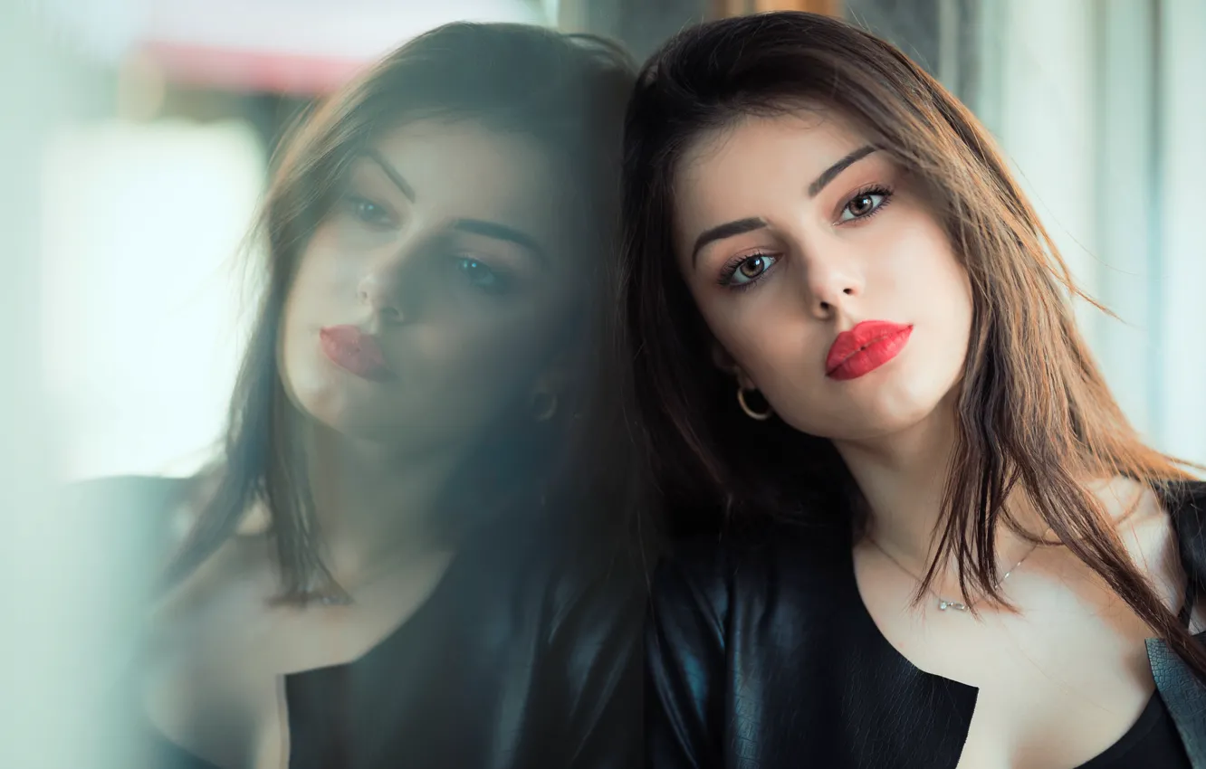 Photo wallpaper look, beauty, Ester