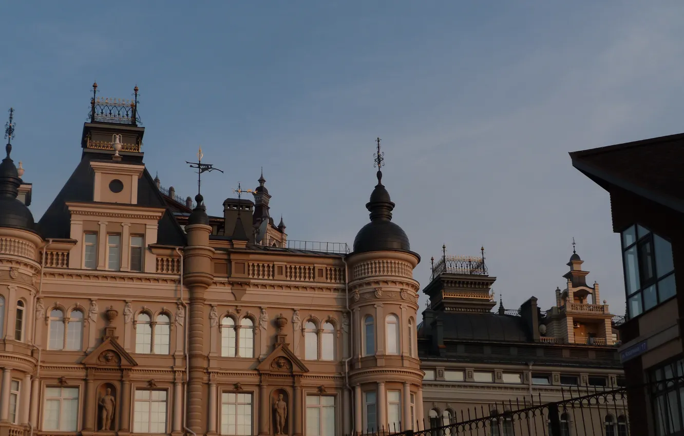 Photo wallpaper roof, architecture, Kazan