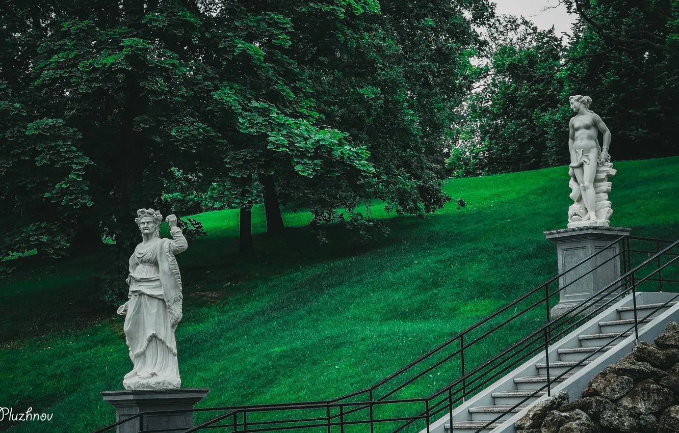 Photo wallpaper landscape, the city, Saint Petersburg, Russia, SPb