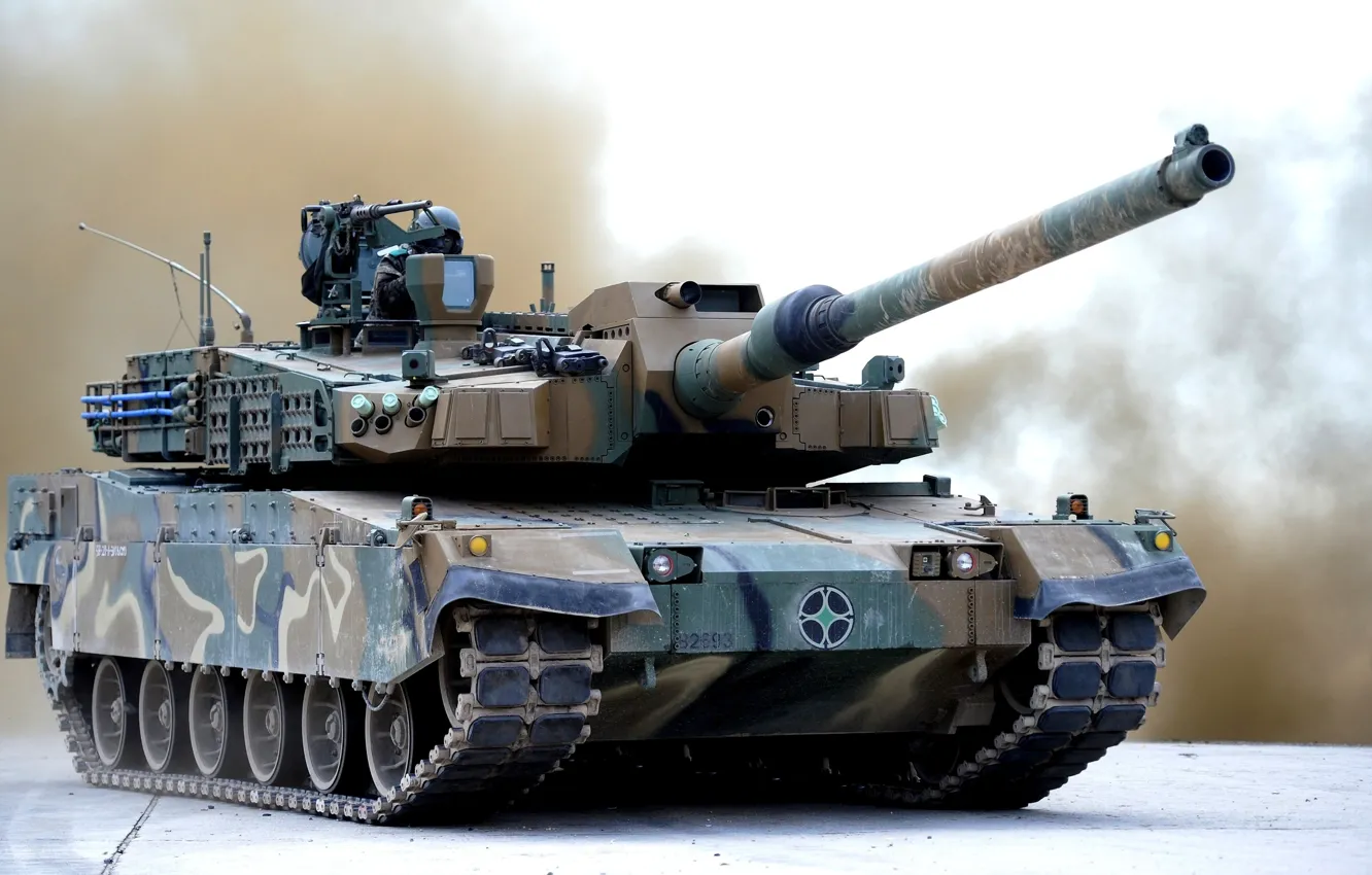 Photo wallpaper tank, South Korea, Black Panther, 2K Black Panther