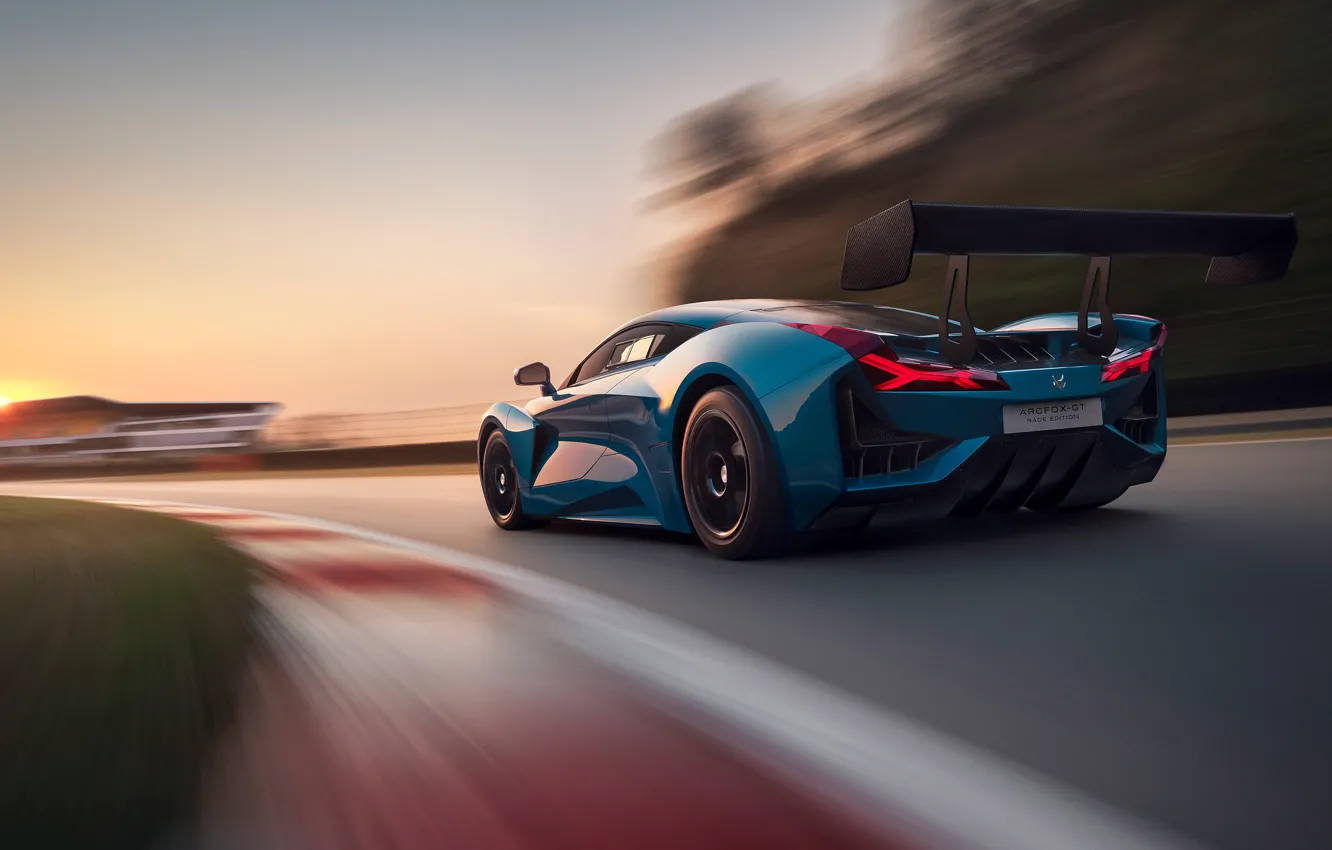 Photo wallpaper supercar, supercar, electric, 2021, Arcfox GT, Arcfox, GT Race Edition