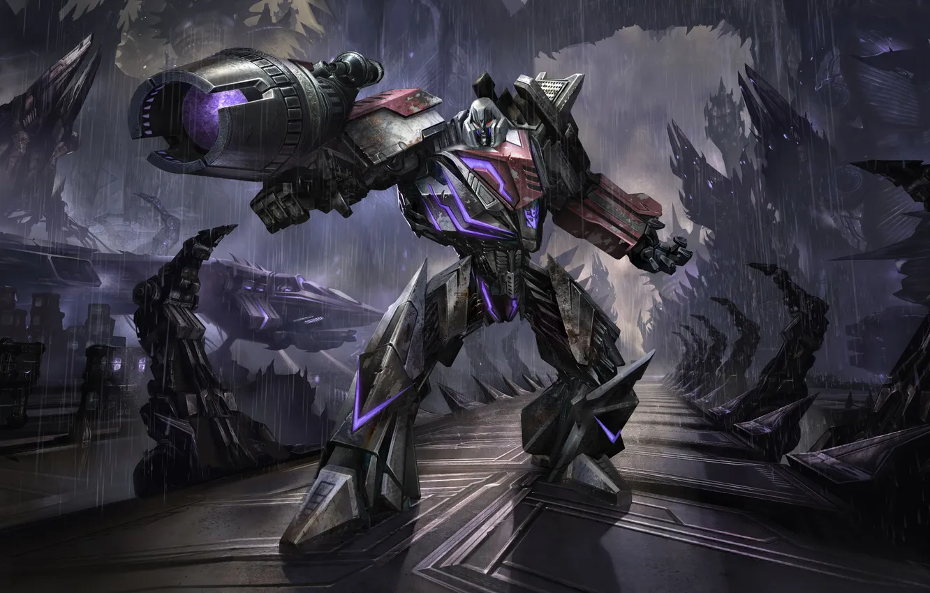 Photo wallpaper Transformers, Megatron, The battle for Cybertron