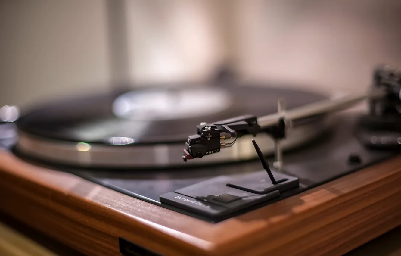 Photo wallpaper music, vinyl, record player