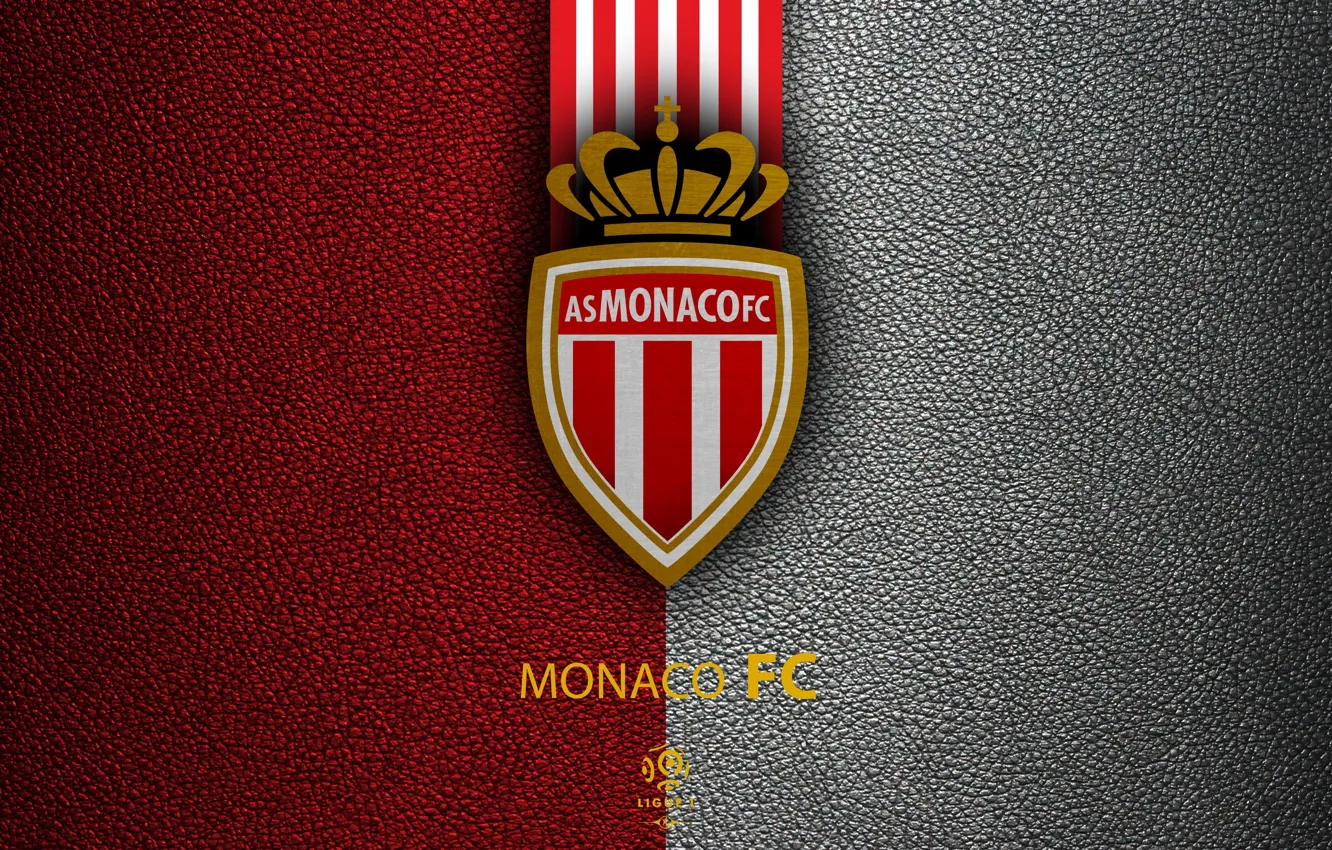 Photo wallpaper wallpaper, sport, logo, football, Ligue 1, AS Monaco