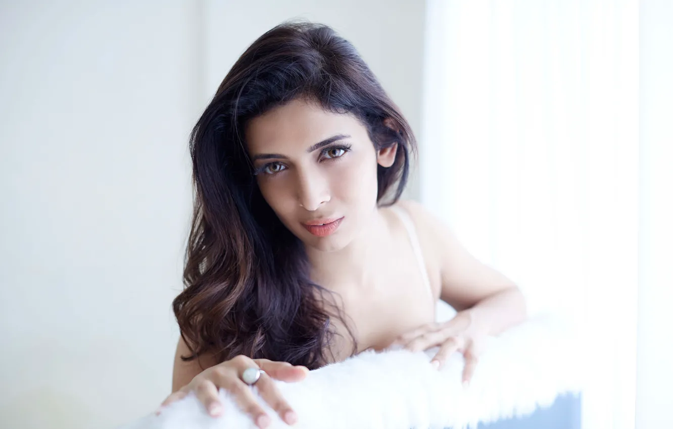 Photo wallpaper girl, hot, sexy, eyes, smile, beautiful, figure, model