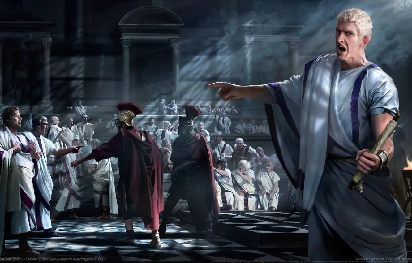 Photo wallpaper Rome, Legionnaires, the Senate, game wallpapers, Senator, Total War: Rome 2 - Emperor Edition, Patricia