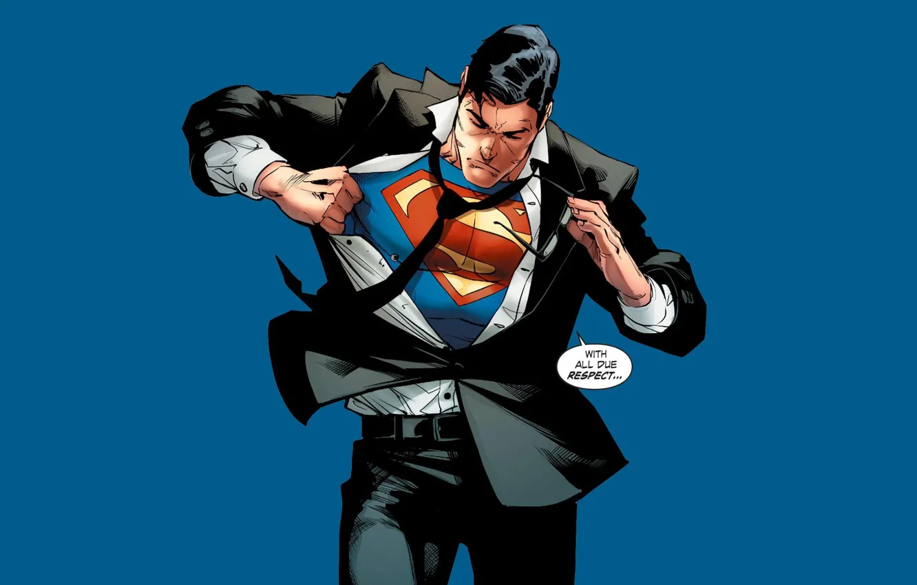 Photo wallpaper Superman, Superman, Comics
