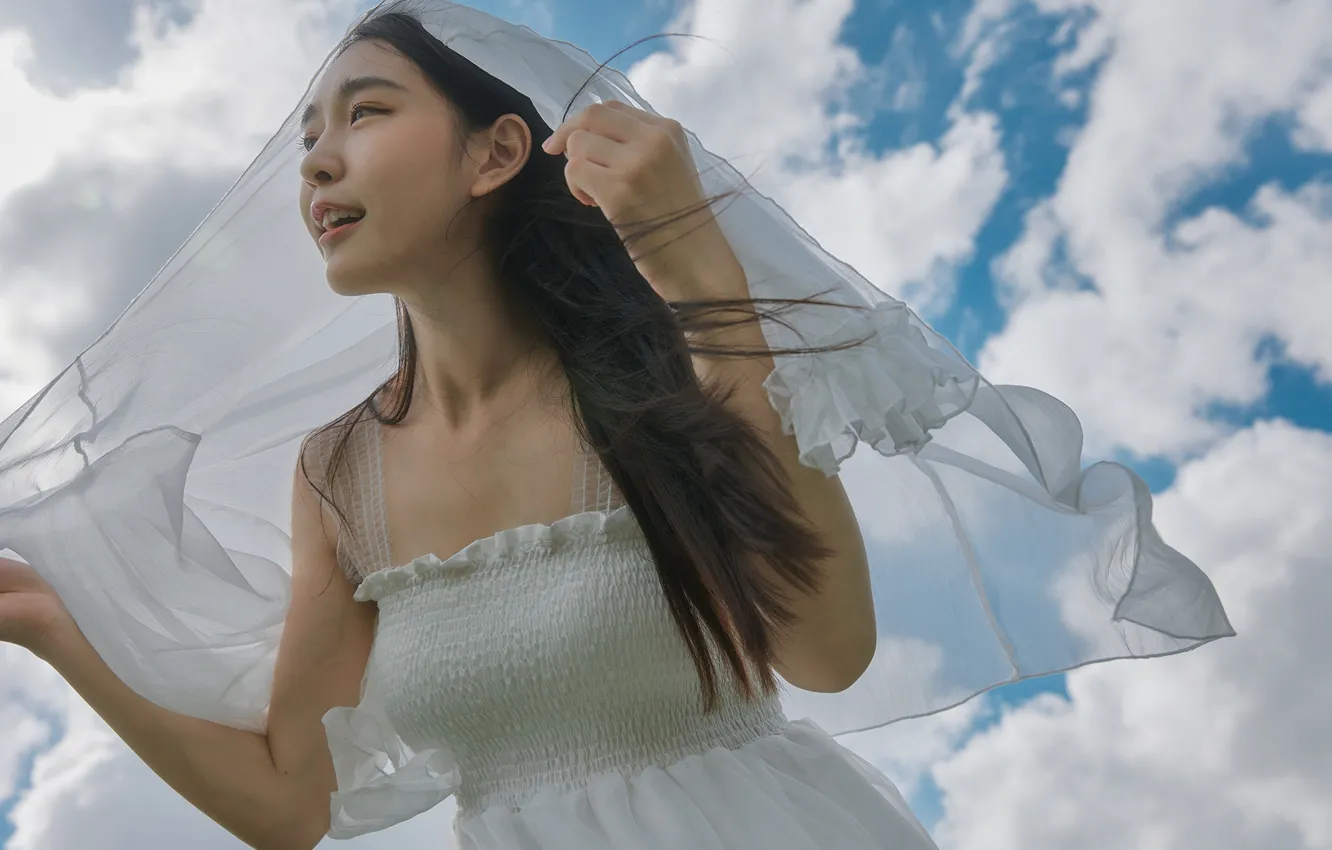 Photo wallpaper China, girl, sexy, girls, woman, model, asian, cute