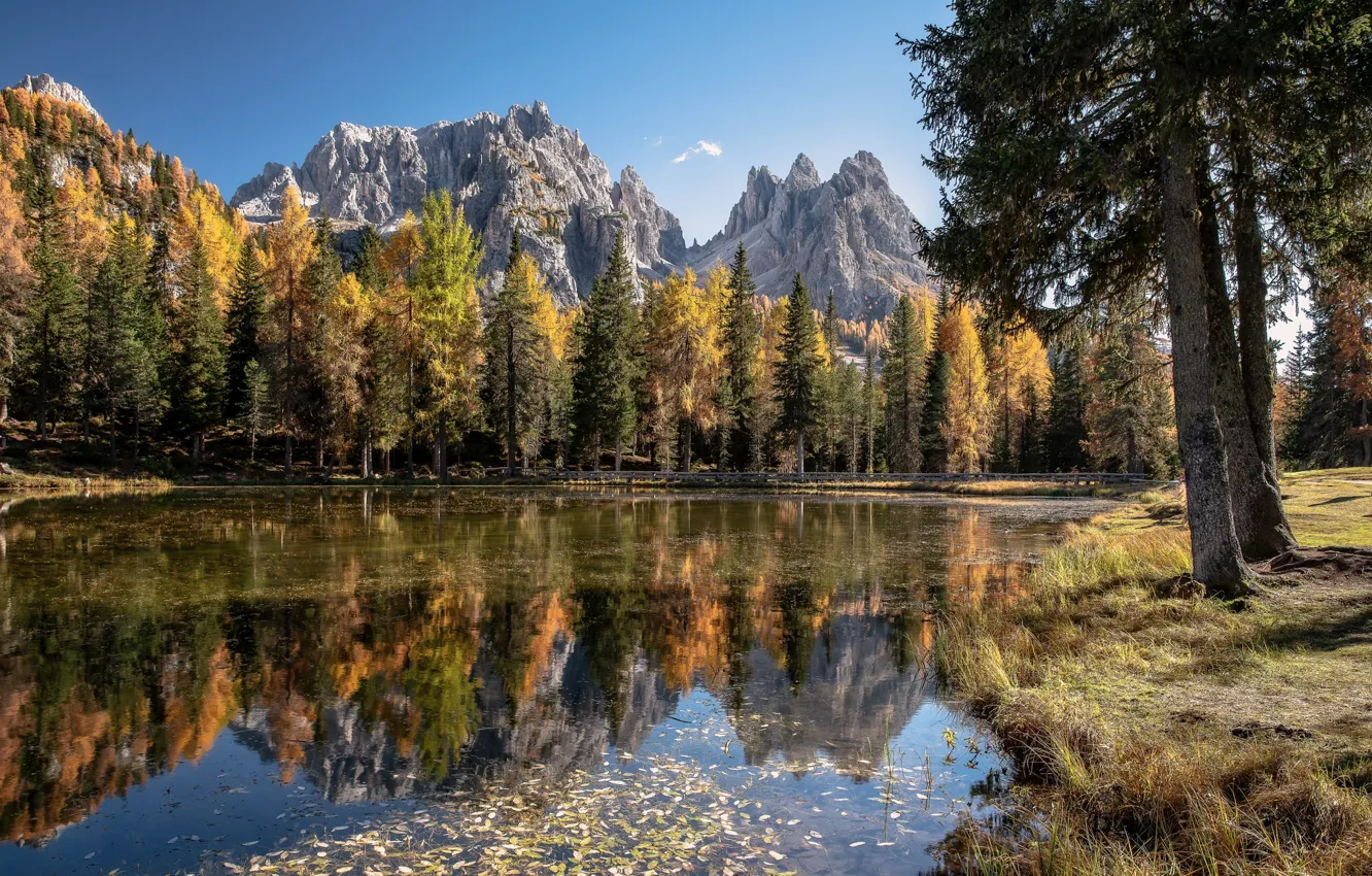 Photo wallpaper mountains, nature, Dolomite Beauty