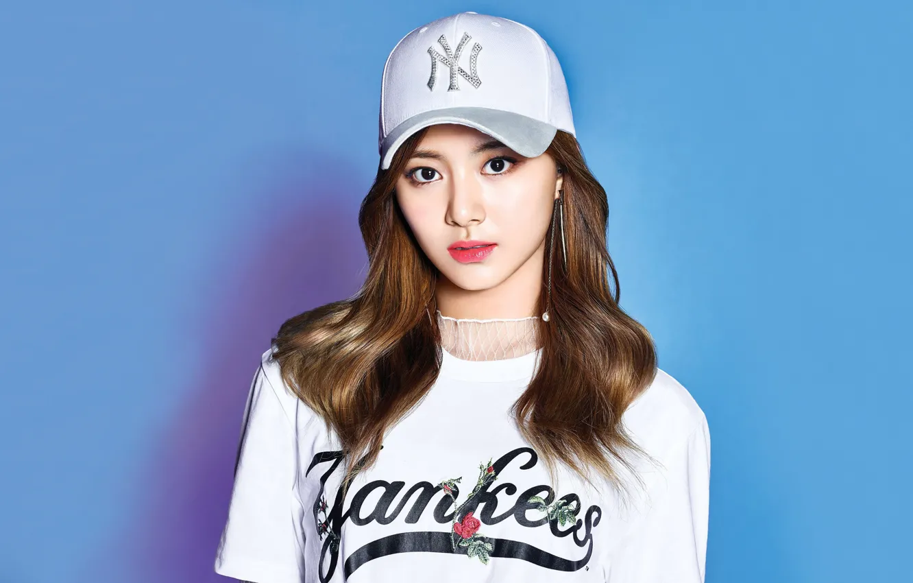 Photo wallpaper girl, Music, Kpop, Twice, Tzuyu