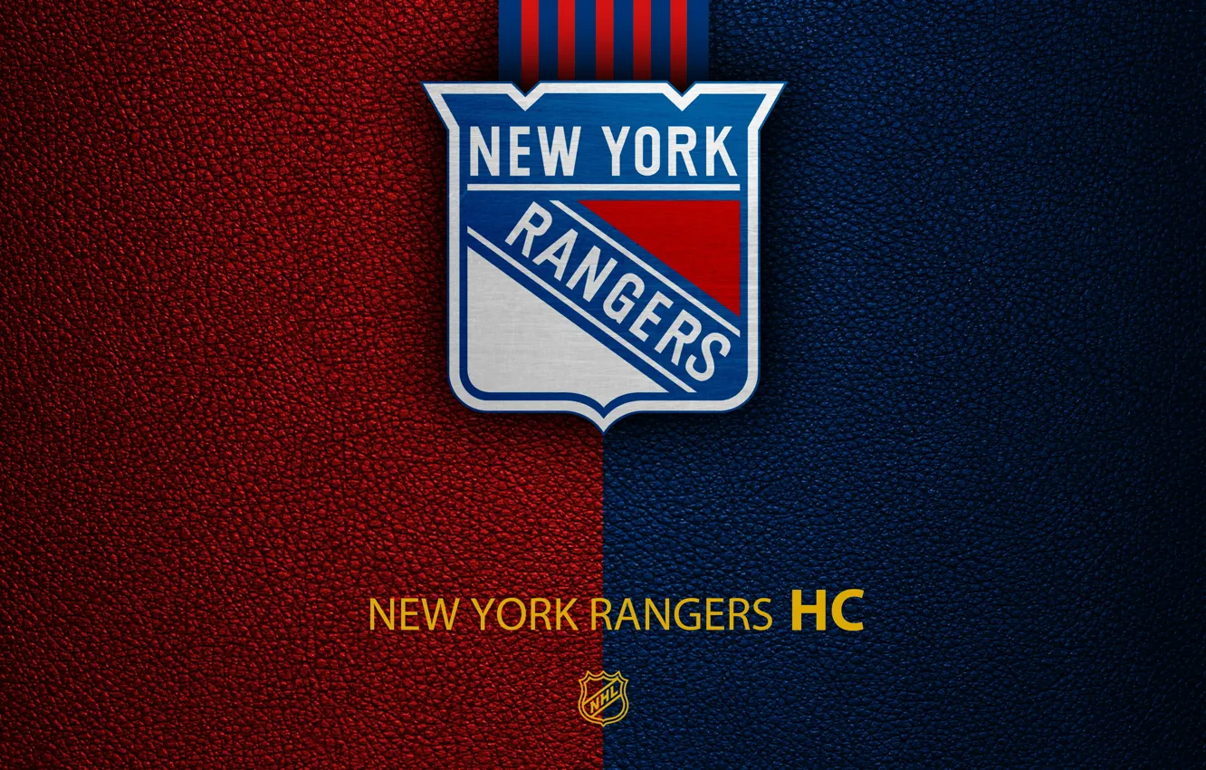 Photo wallpaper wallpaper, logo, NHL, Sport, Hockey, New York Rangers