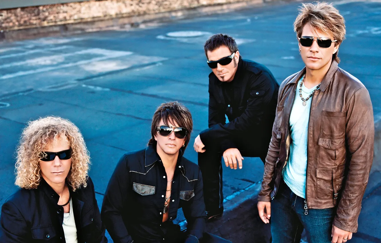 Photo wallpaper Music, Rock, Bon Jovi, Glam Rock, Bon Jovi