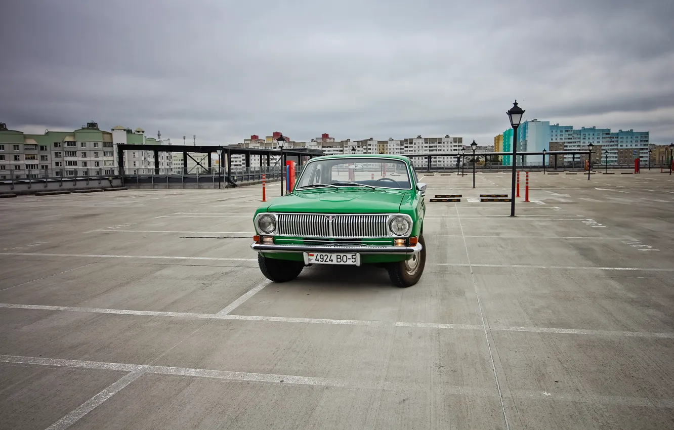 Photo wallpaper USSR, retro, Volga, GAS--24