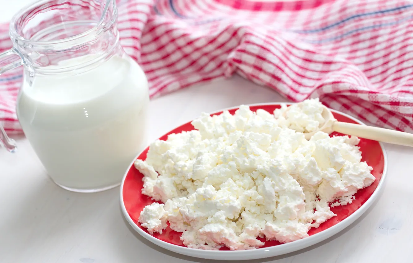 Photo wallpaper food, milk, pitcher