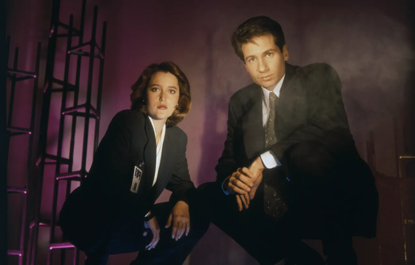 Photo wallpaper the series, The X-Files, the FBI, Classified material, agents