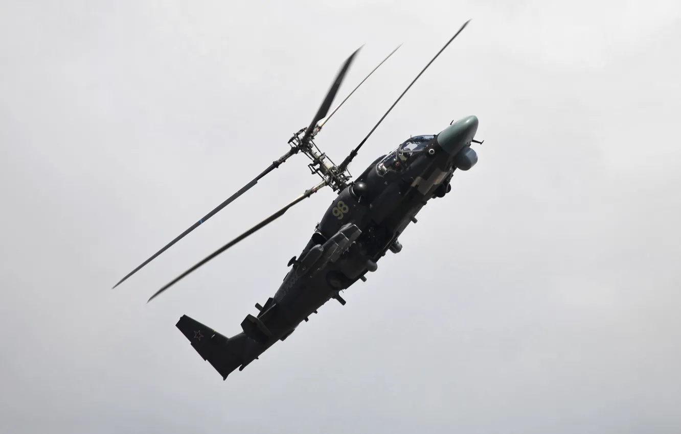 Photo wallpaper helicopter, Alligator, ka-52, the Russian air force, Hokum B