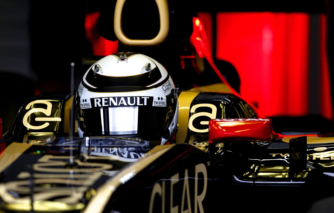 Photo wallpaper Lotus, Iceman, kimi raikkonen also