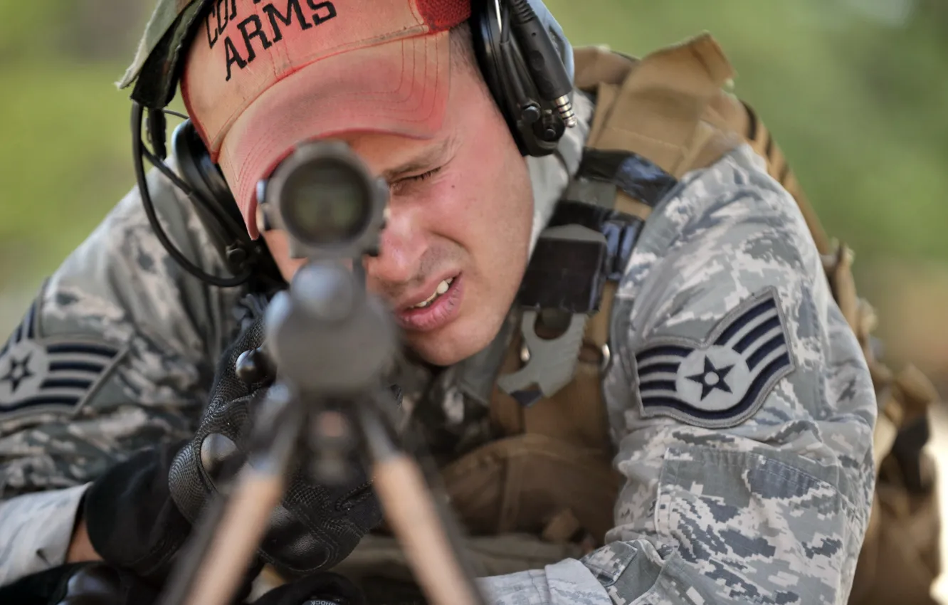 Photo wallpaper weapons, army, soldiers