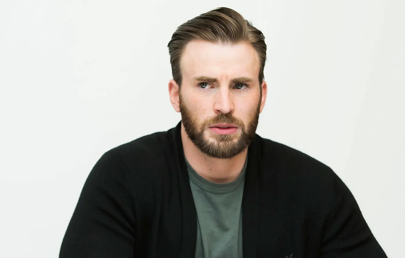 Photo wallpaper Chris Evans, Chris Evans, press conference, The Avengers:Age Of Ultron