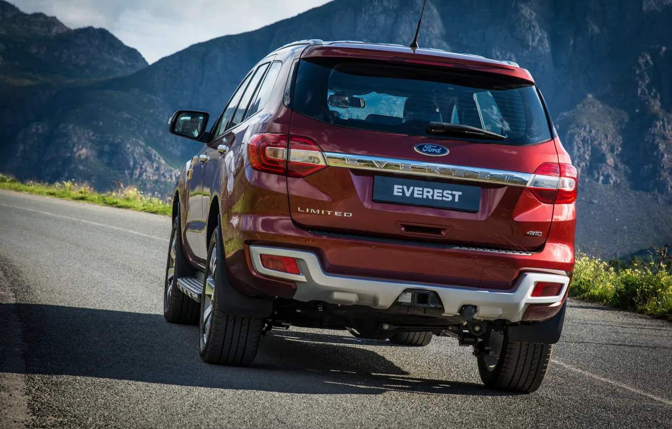 Photo wallpaper Ford, Everest, feed, Limited, 4WD, 2015