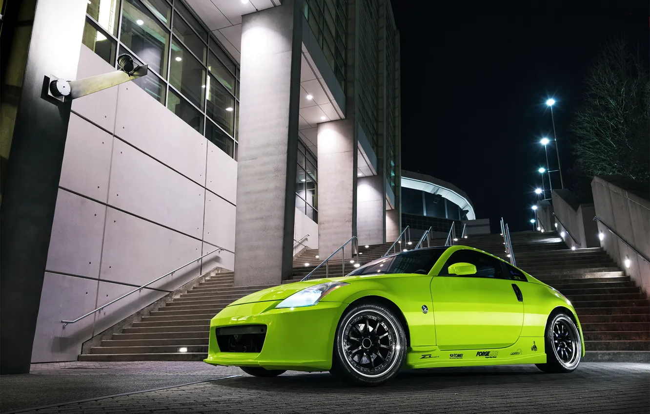 Photo wallpaper Nissan, 350Z, Wheels, GZ3R