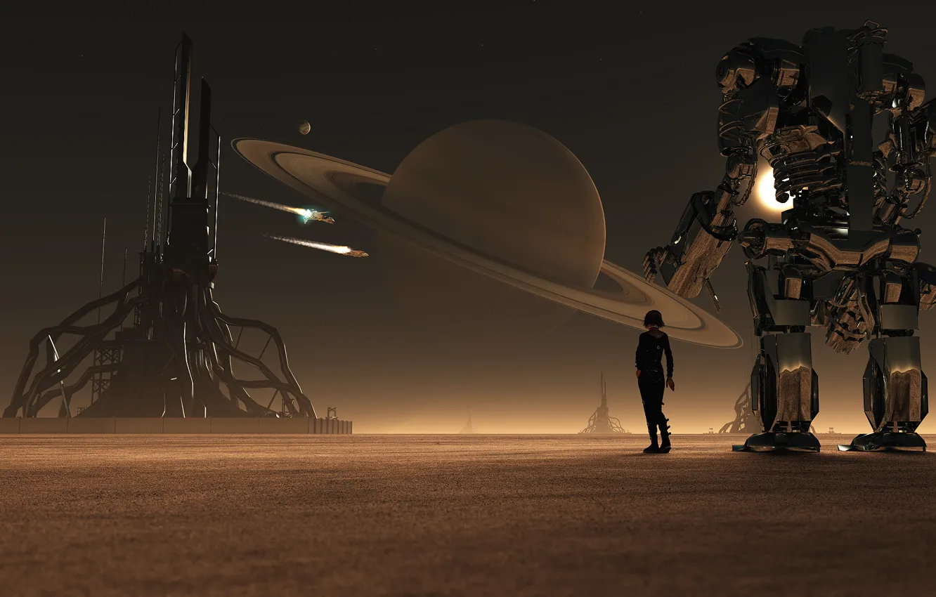 Photo wallpaper Recon, Phobos, Chapter 2, 2090, DEVJIT