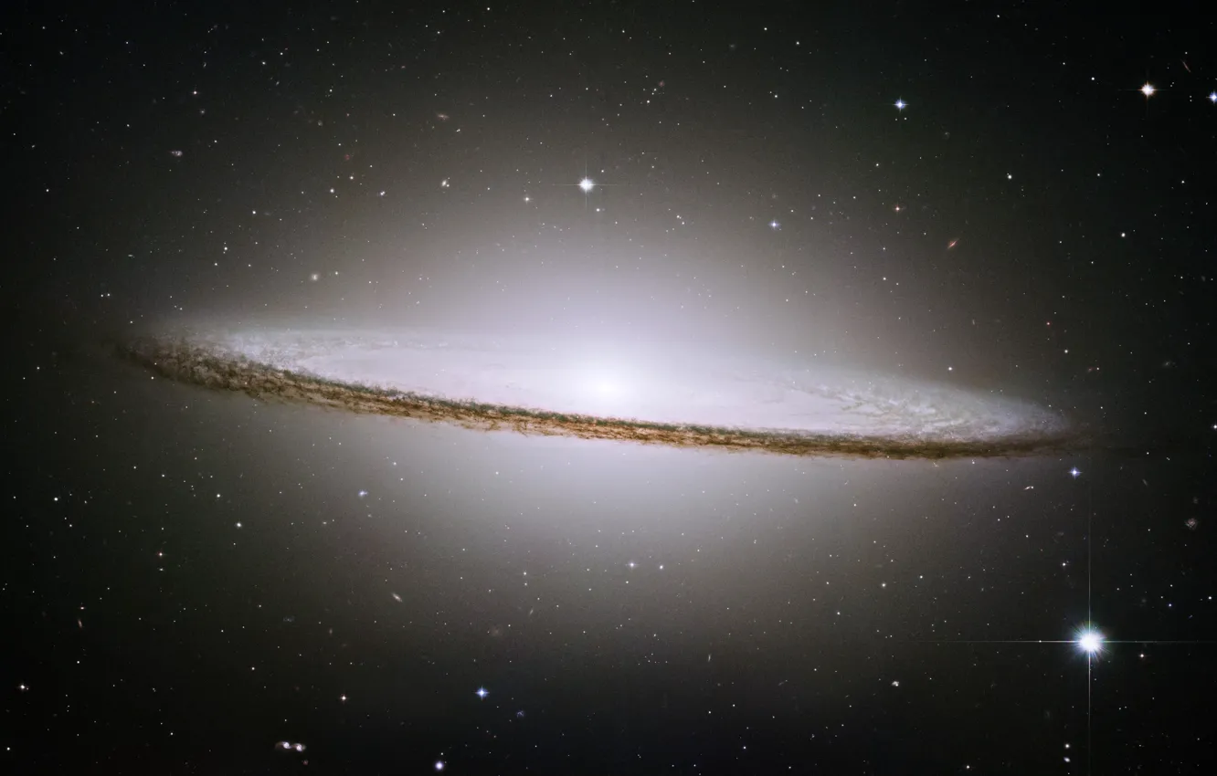 Photo wallpaper galaxy, Galaxy, sombrero, messier, vlt, ngc 4594, sombrero, M104