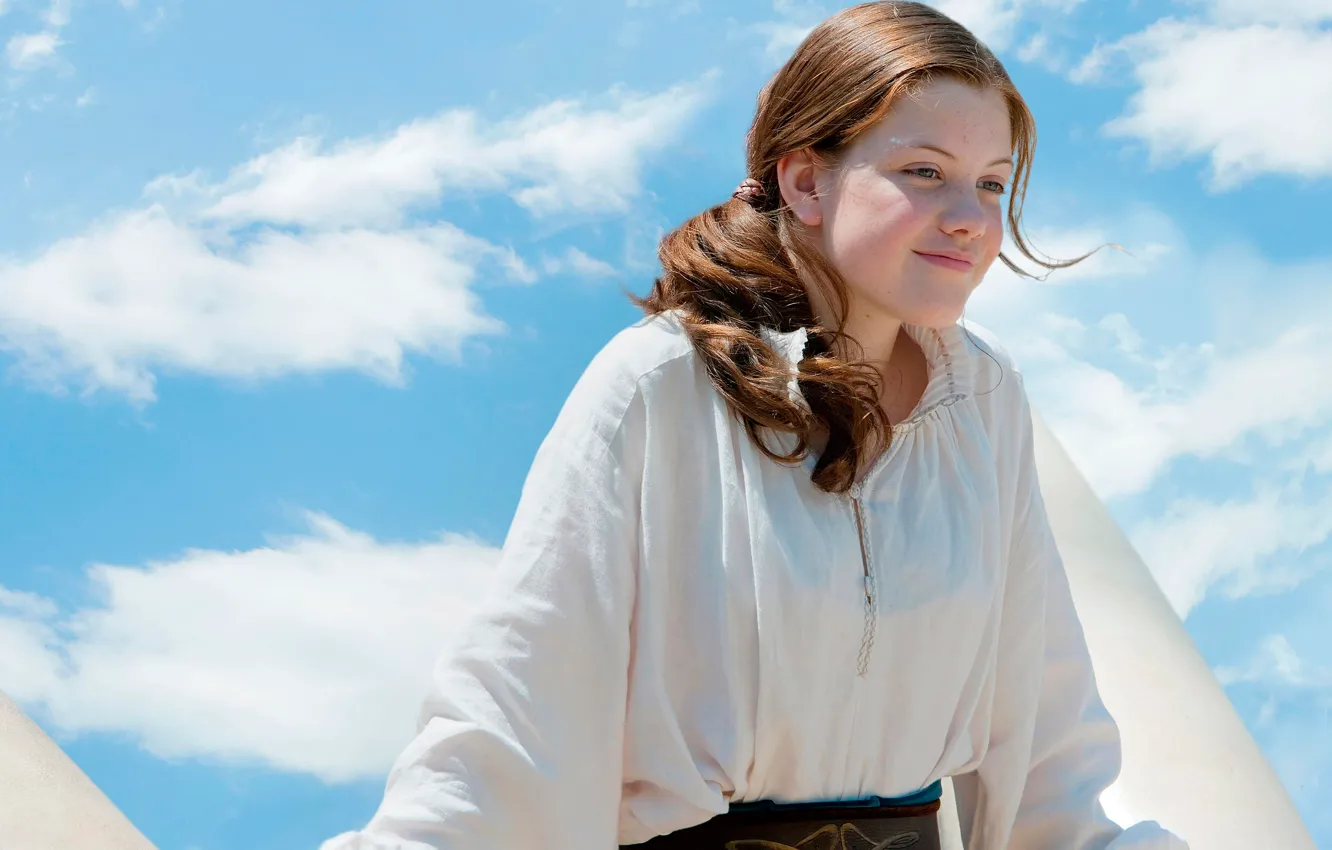 Photo wallpaper The Chronicles Of Narnia, The Chronicles of Narnia, Georgie Henley, Lucy Pevensies